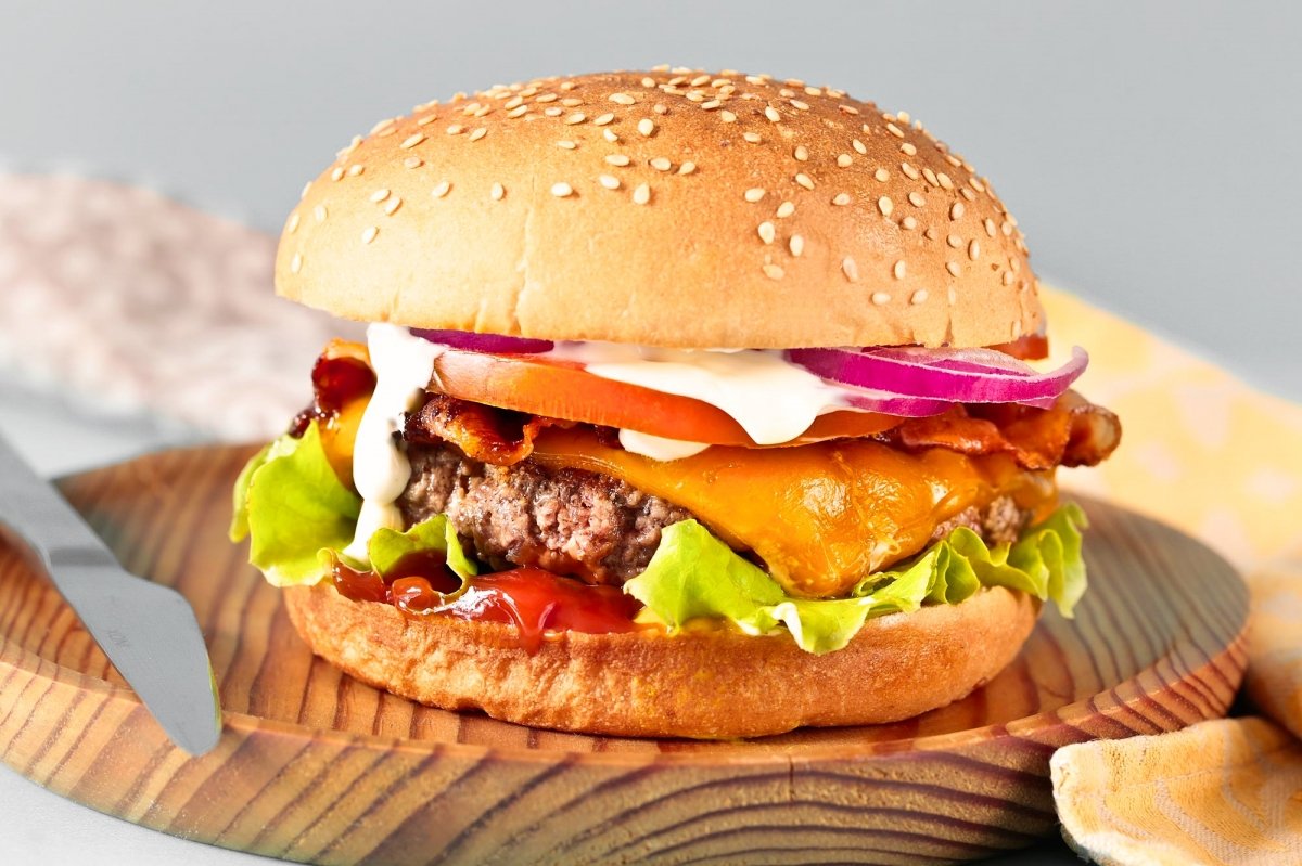 Hamburguesa casera