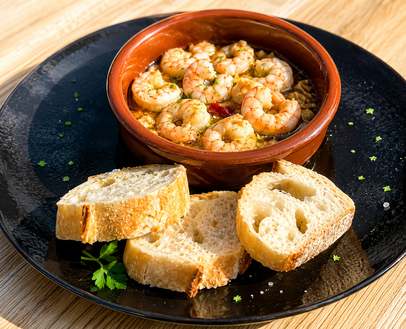 Gambas al ajillo
